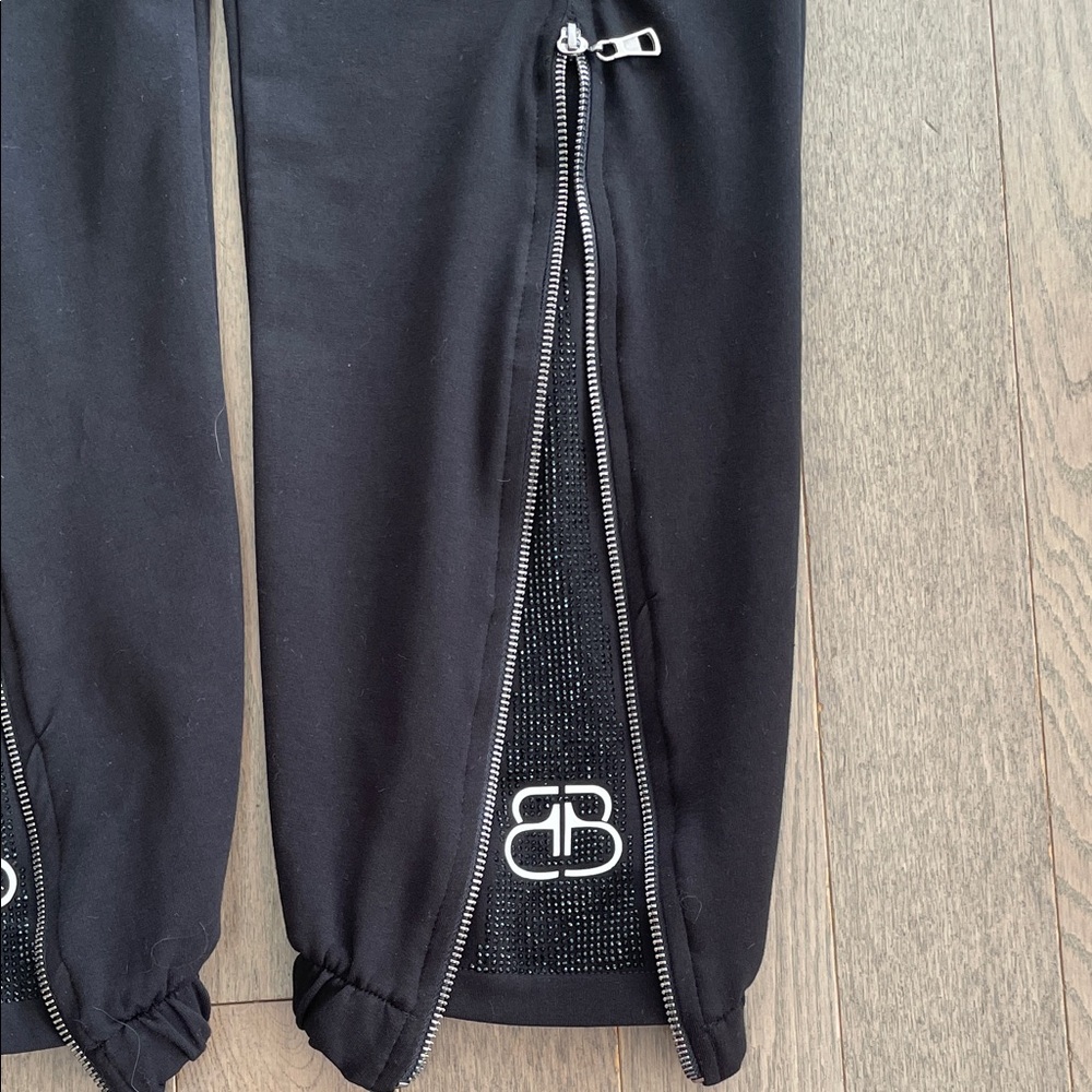 🇮🇹BEDUSSI Black Sequined Pants 😍 - Picture 5 of 11
